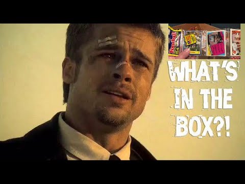 WHATS IN THE BOX? Unboxing a 40 year old container of vintage football and baseball. HUGE ROOKIES!