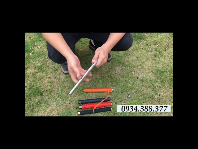 Cách sử dụng gậy ba khúc - Đóng mở baton cơ bản