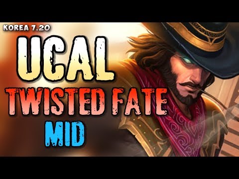 KT Ucal (1164 LP) Twisted Fate mid v Ekko matchup - Korean SoloQ P 7.20