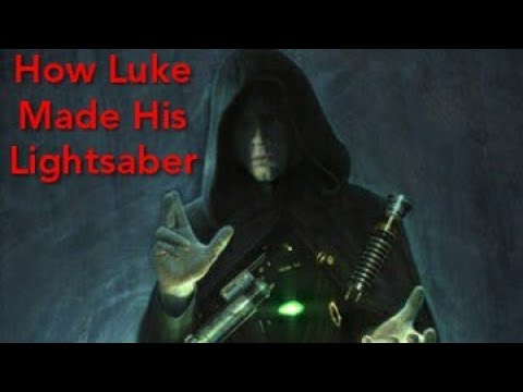 How Luke Made His Green Lightsaber (Legends)