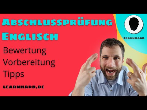 Abschlussprüfung Englisch | Vorbereitung | Das kommt dran,  das musst du können!