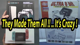 PS5, Wii, N64, Switch & Xbox Fake Game Consoles .. Will Surprise You ! 😂