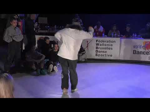 Gigi (BEL) vs K-Yoo(NED) | 2021 WDSF European Championship Hip hop U21 - Small Final