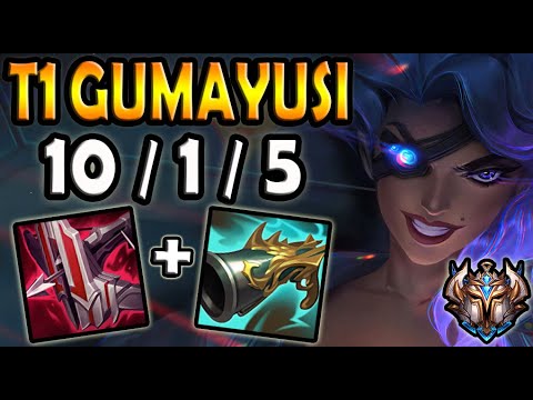 T1 Gumayusi SAMIRA vs KAISA [ ADC ] Patch 11.2 Korea Challenger ✅