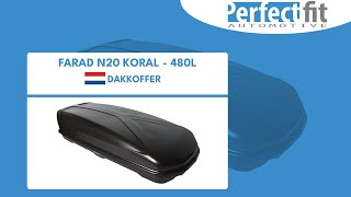 Farad N20 Koral 480L Dakkoffer | Perfect Fit Automotive