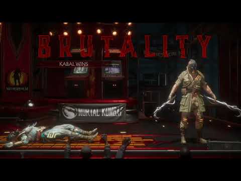 Kabal's screamer brutality mk11 ultimate