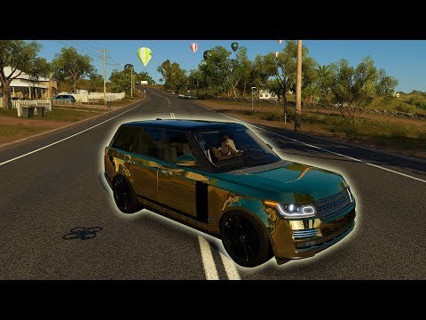 RANGE ROVER DE OURO EM GOLIAS - Forza Horizon 3 - GamePlay