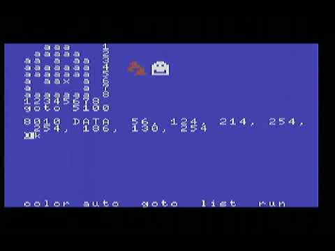 MSX BASIC Programming Simple Sprite Designer