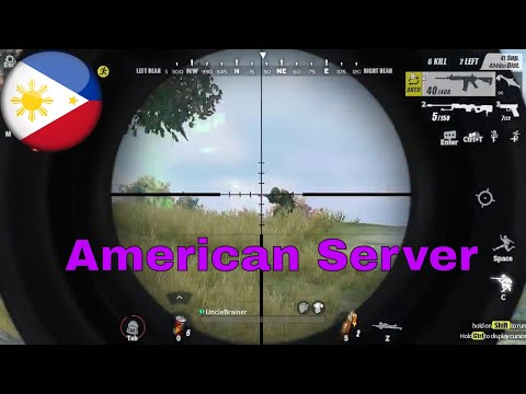First time manalo sa American Server - Rules Of Survival - Pinoy