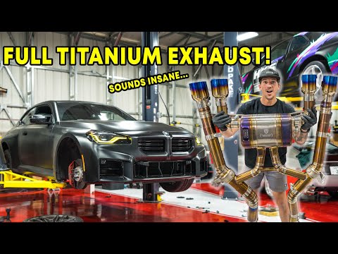 G87 M2 Gets INSANE Full Titanium Equal Length Exhaust! *BEST SOUNDING EXHAUST!*