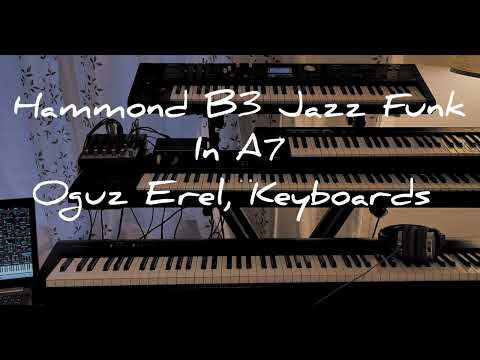 Hammond B3 Jazz Funk in A7