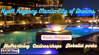 Hyatt Regency Manila: Complete Room Tour, Breakfast, Int’l Buffet & Hotel Review
