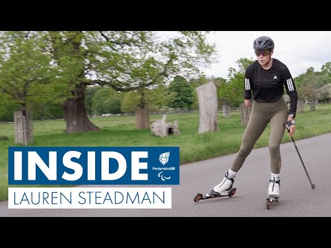 LAUREN STEADMAN as you've never seen her before ⛷️ | Inside ParalympicsGB