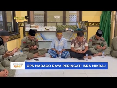 SATGAS III PREVENTIF OPS MADAGO RAYA GELAR ISRA MIRAJ DI DESA TOKORONDO