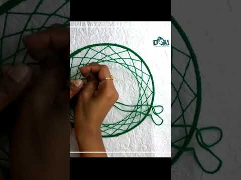 DIY dream catcher #making #shorts #dreamcatcher #art #handmade #diy #craft #youtubeshorts