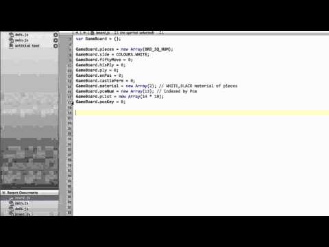 Programming A Chess Engine In Pure Javascript Part 8 - Position Hash Key #2