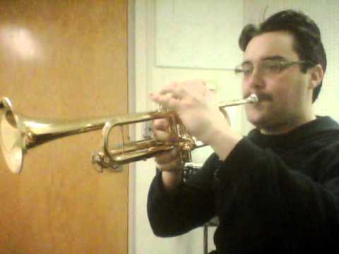 B-flat chromatic scale