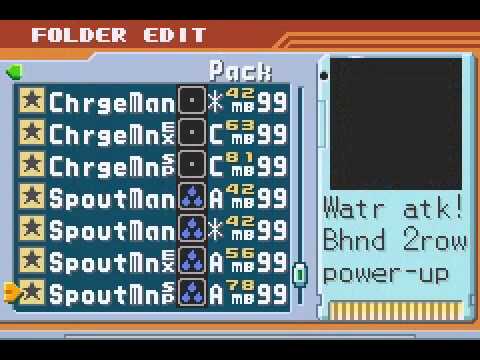 Megaman Battle Network 6 - Cybeast Falzar Mega Chips