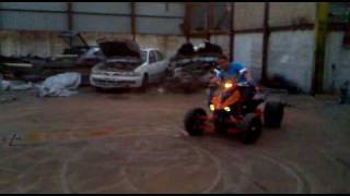 preview picture of video 'quad drifting in unit oldbury'