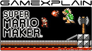 Super Mario Maker - Ice Cage & Bowser Fight (Direct Feed - SDCC)