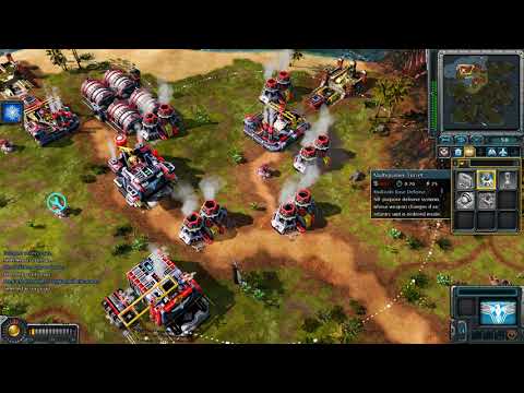 Red Alert 3 - Allied vs 5 brutal AI - FFA