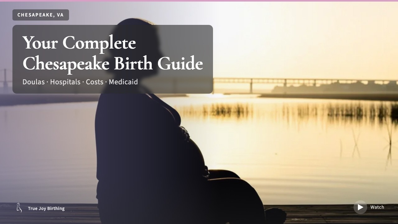 Chesapeake Doula & Birth Plan Guide: Costs, Hospitals & Medicaid (First-Time Mom) press play to watch