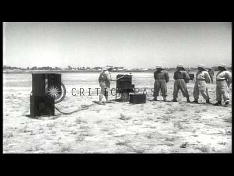 An Iraqi officer demonstrating assembly of radio devices to Iraqi Army students i...HD Stock Footage