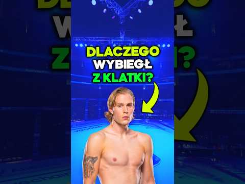 Dlaczego zawodnik uciekł z klatki tuż po nokaucie? 