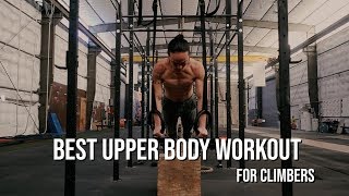 Best Upper Body Workout for Climbers (Antagonist & Agonist)