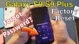 Galaxy S9 / S9+: Forgot Password? How to Factory Reset 2 Ways!