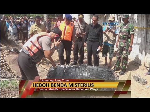 Heboh, Benda Misterius Jatuh Dari Langit Gegerkan Warga
