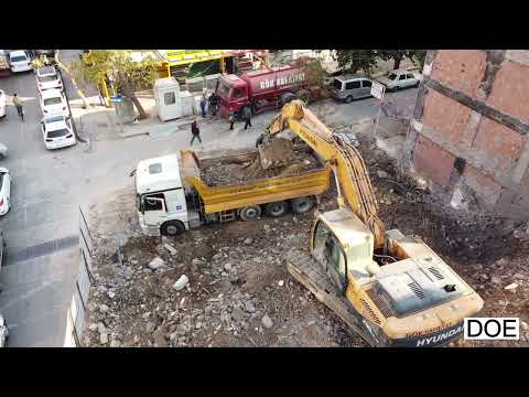 Tractor | Big excavator, hyundai excavator 290,Loading trucks, Heavy Transports