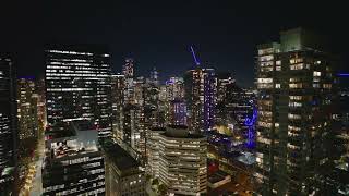 DPdrones-Seattle, WA - Inspire 3 Drone Night Footage