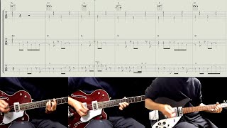 Guitar TAB : Don&#39;t Bother Me - The Beatles - guitar, bass, drums