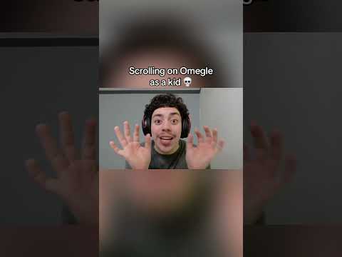 Scrolling on Omegle as a Kid😭🤣 #itsreallya1 #funny #streamer #uk