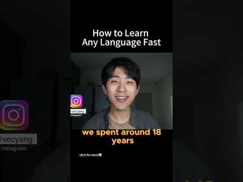 How to learn any languages fast #language #learning #english