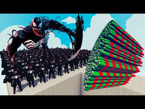 200x VENOM + 1x GIANT vs EVERY GOD - Totally Accurate Battle Simulator TABS