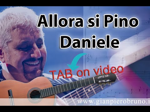 ALLORA SI TUTORIAL PINO DANIELE  + TAB