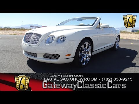 2007 Bentley Continental GTC Stock: #2-Las Vegas