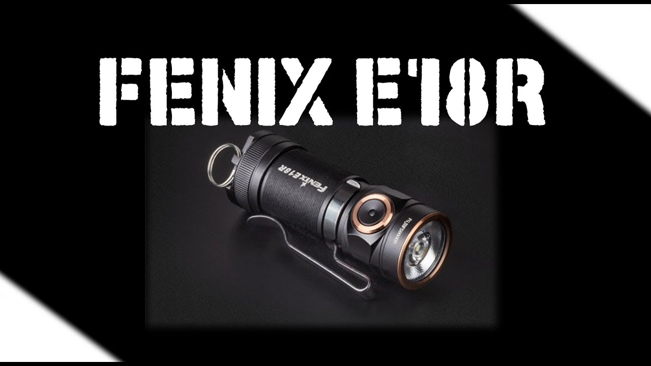 Fenix Lampe de poche E18R V2.0 Mini Led