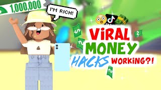 NEW VIRAL Adopt Me MONEY HACK Makes You Rich?! *IT