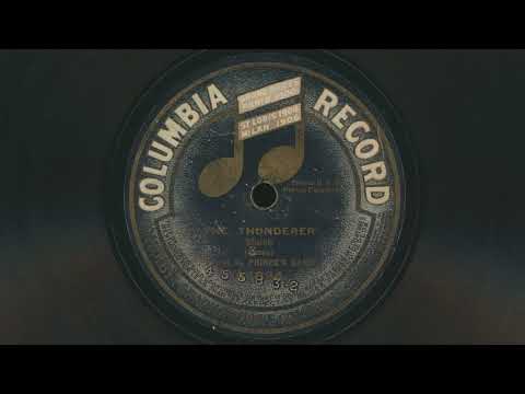 1913 PRINCE'S BAND The Thunderer - 78 RPM Record