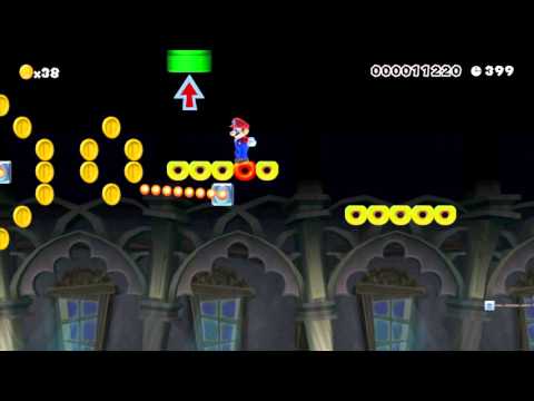 Black Diamond Ghost Haus V2 by aaron - Super Mario Maker - No Commentary 1AF