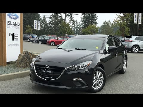 2016 Mazda 3 W/ Moonroof, Reverse Camera, Heated Seats Review | Island Ford