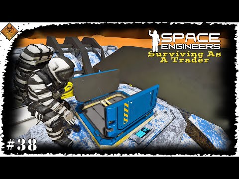 Space Engineers Surviving As A Trader - Buying And Storing Hydrogen For Future Ships EP38