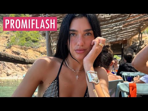 Über 122.000 Euro: Dua Lipa trägt Luxusschmuck am Strand