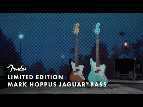 Fender Mark Hoppus Jaguar Bass Seafoam Green Quarter Pound Pickup with Gig Bag image 13