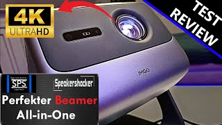 Projektor JMGO N1S 4K Infinity Test Review Bester smarter 4K Laser Beamer Einfach Kino-feeling.