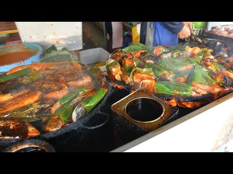 Delicious IKAN BAKAR- GRILLED FISH FEAST in Kuala Lumpur | Food and Travel Channel | Malaysia