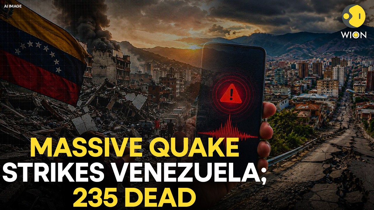 Venezuela Earthquake LIVE: Twin Earthquakes Trigger Deadly Destruction in Venezuela, 235 Dead | WION